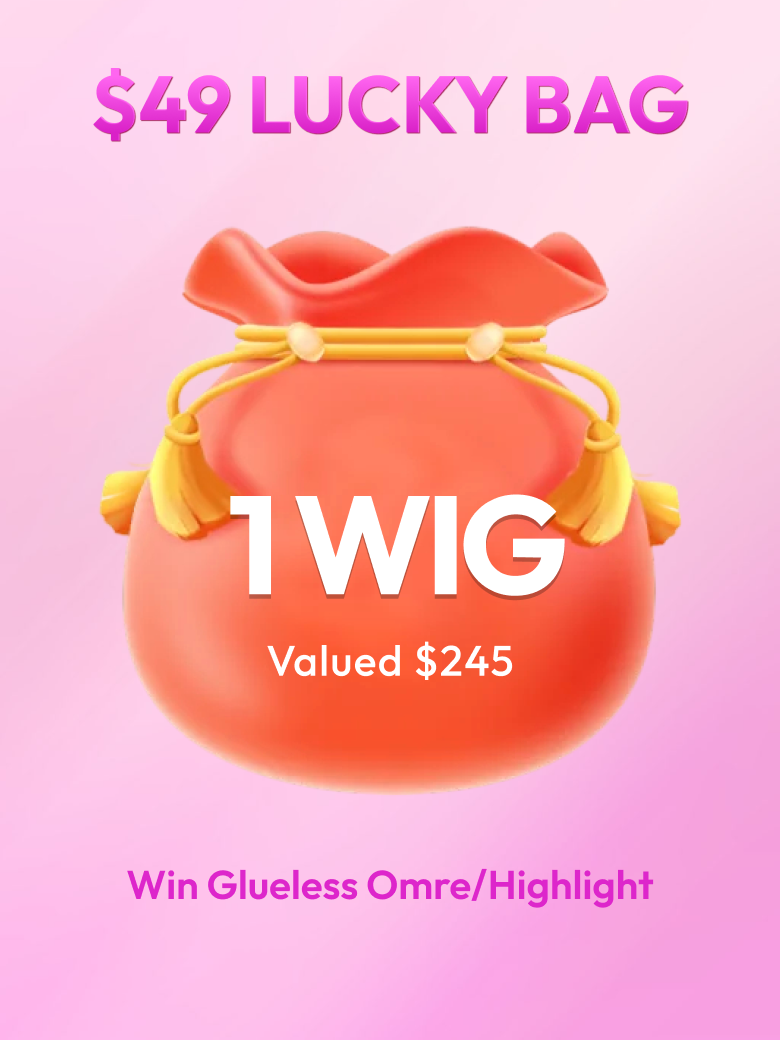 $59 Surprise Box Win 24 Inch Bye-Bye knots Wig Value $159-$219