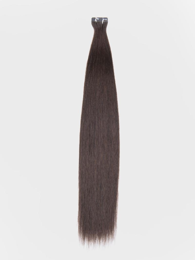 Mochachino Brown Human Hair Tape In Extension