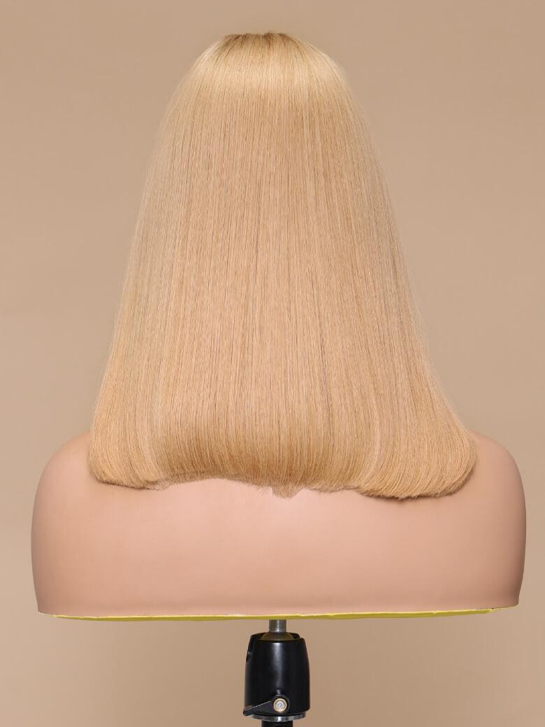NOELLE-14" MONO STRAIGHT HUMAN HAIR WIG