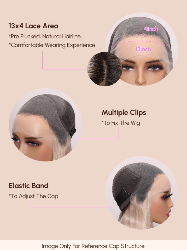 PHOEBE-10" LACE FRONT BODY WAVE HUMAN HAIR WIG