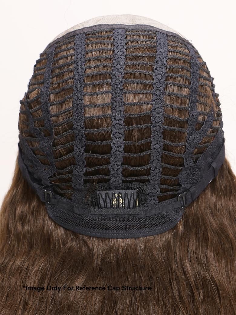 SKYE - 24" MONO WAVY HUMAN HAIR WIG