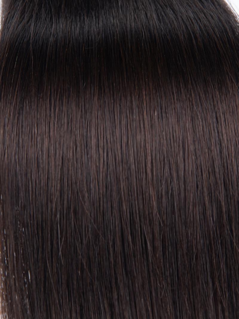 Off Black Human Hair Tape In Extension