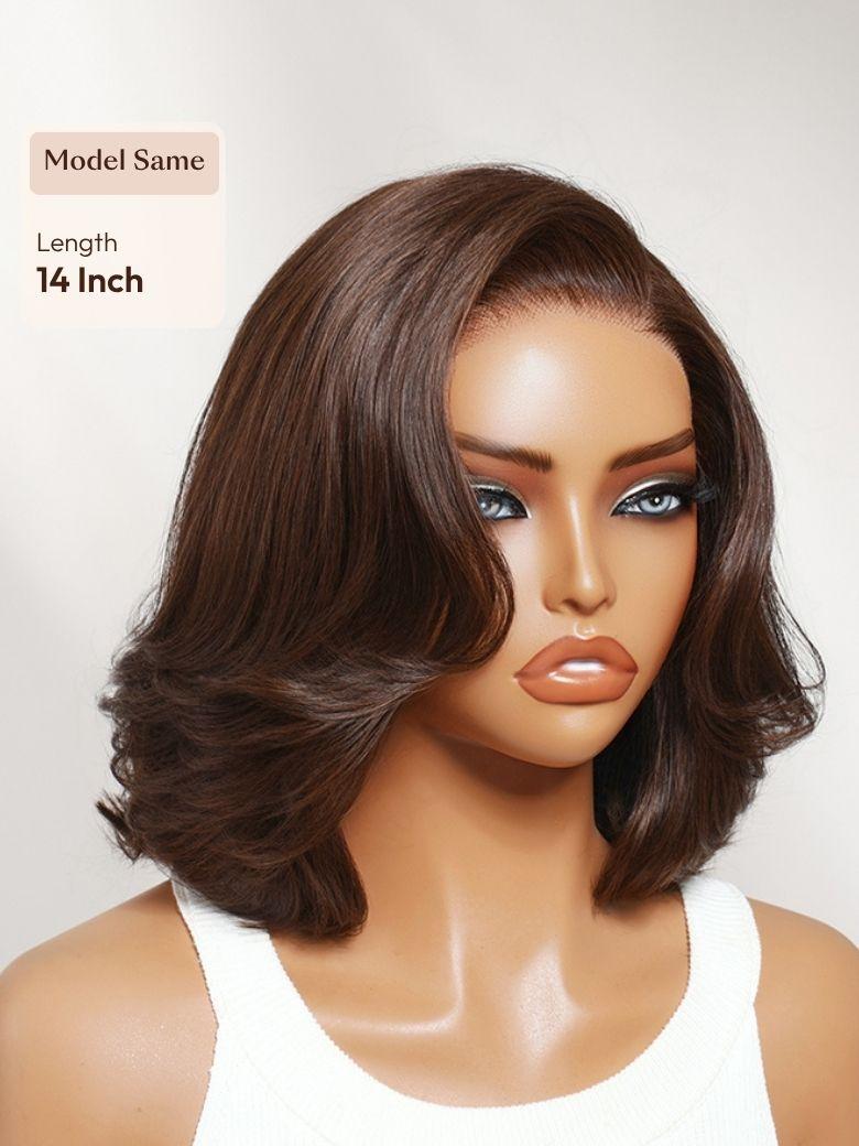 13x4 Lace Front Honey Blonde Highlights Water Wave Pre-Everything Wig With Invisible Knots