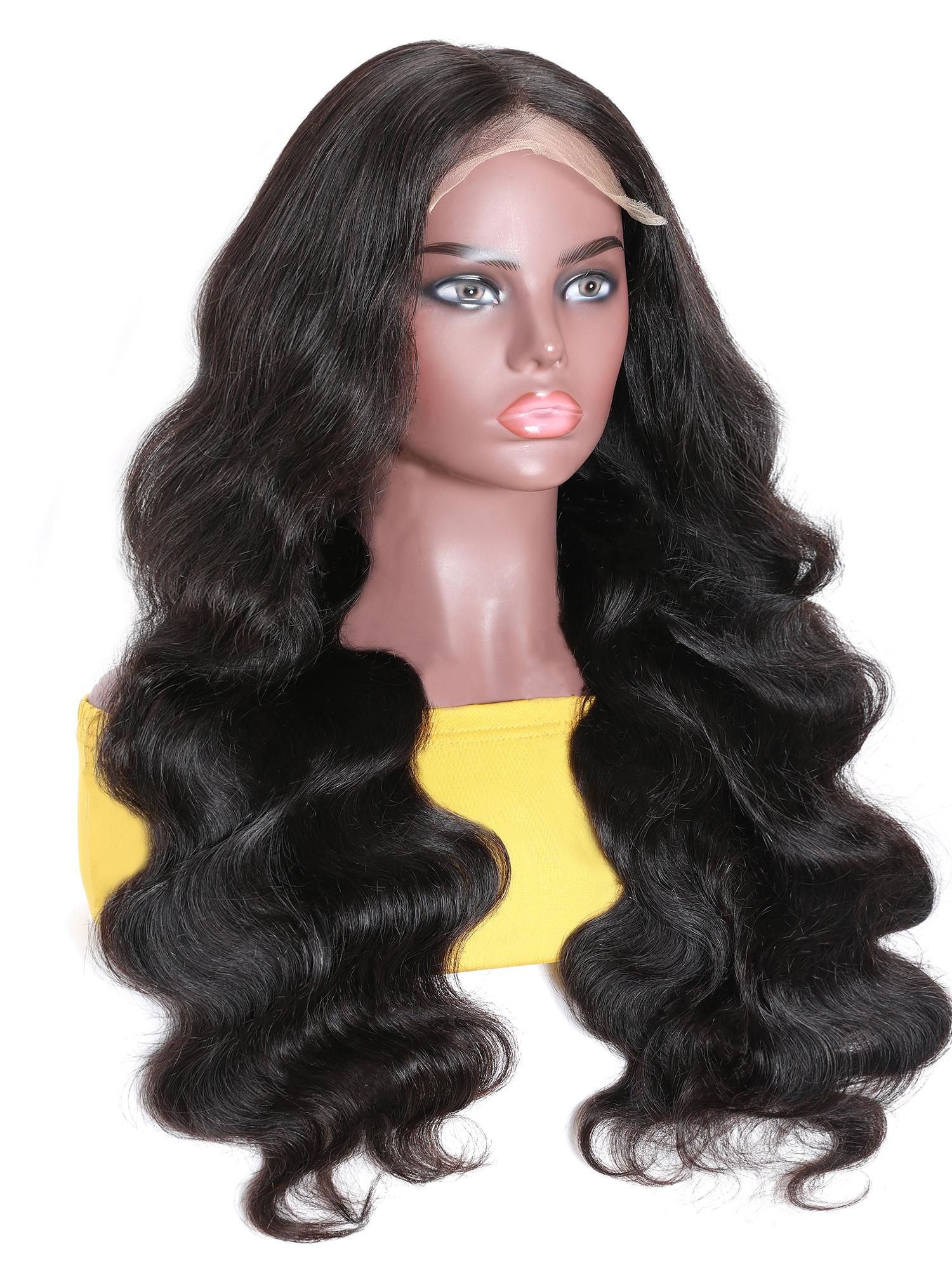 Glueless Body Wave HD Lace Closure Wigs Amazing Lace Melted Match All Skin Color