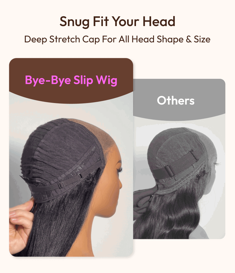 Bye Bye Knots Wig 7x5 Glueless Lace Black Yaki Bob& Longer length Bleached Knots Wig With Drawstring