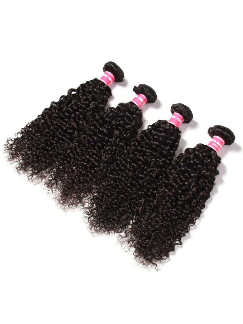 Hair Brazilian Jerry Curly Virgin Hair 4pcs/pack