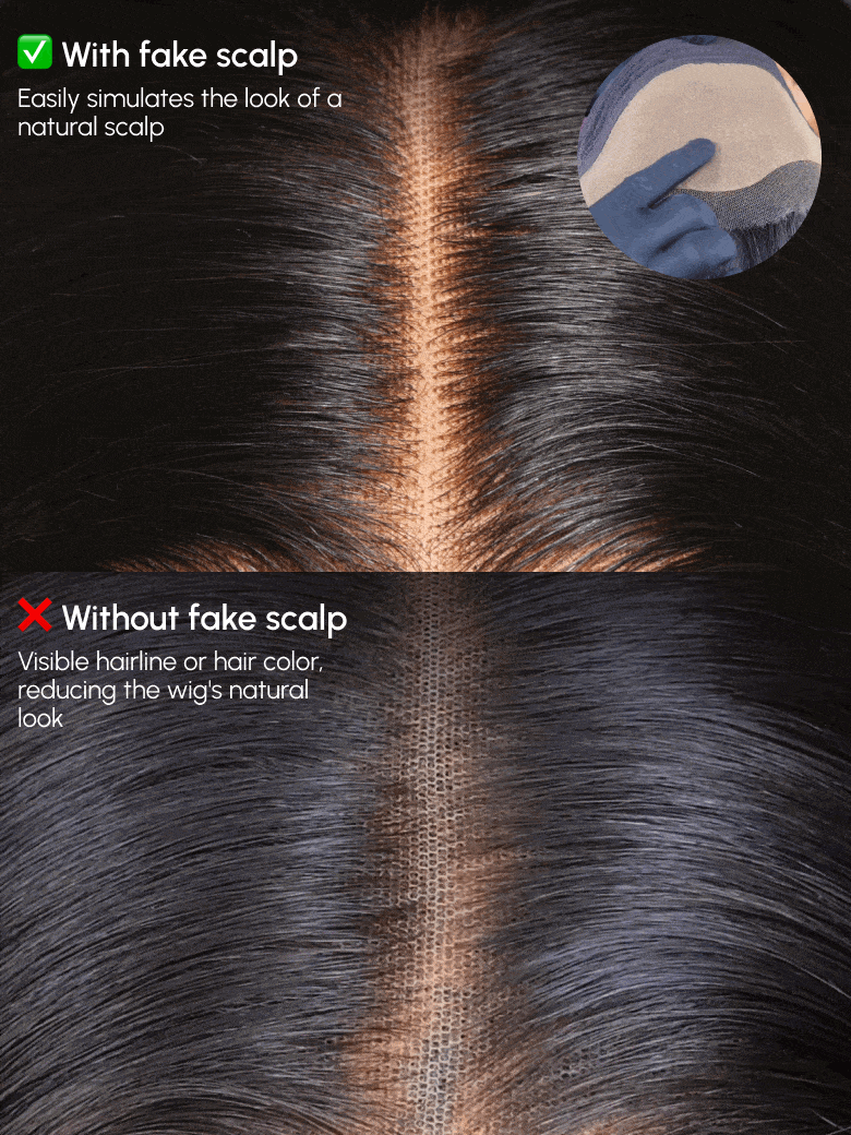 HD Bye-Bye Cap? Wig 13x4 Invisible Lace Frontal Body Wave Black Wig 180% Density