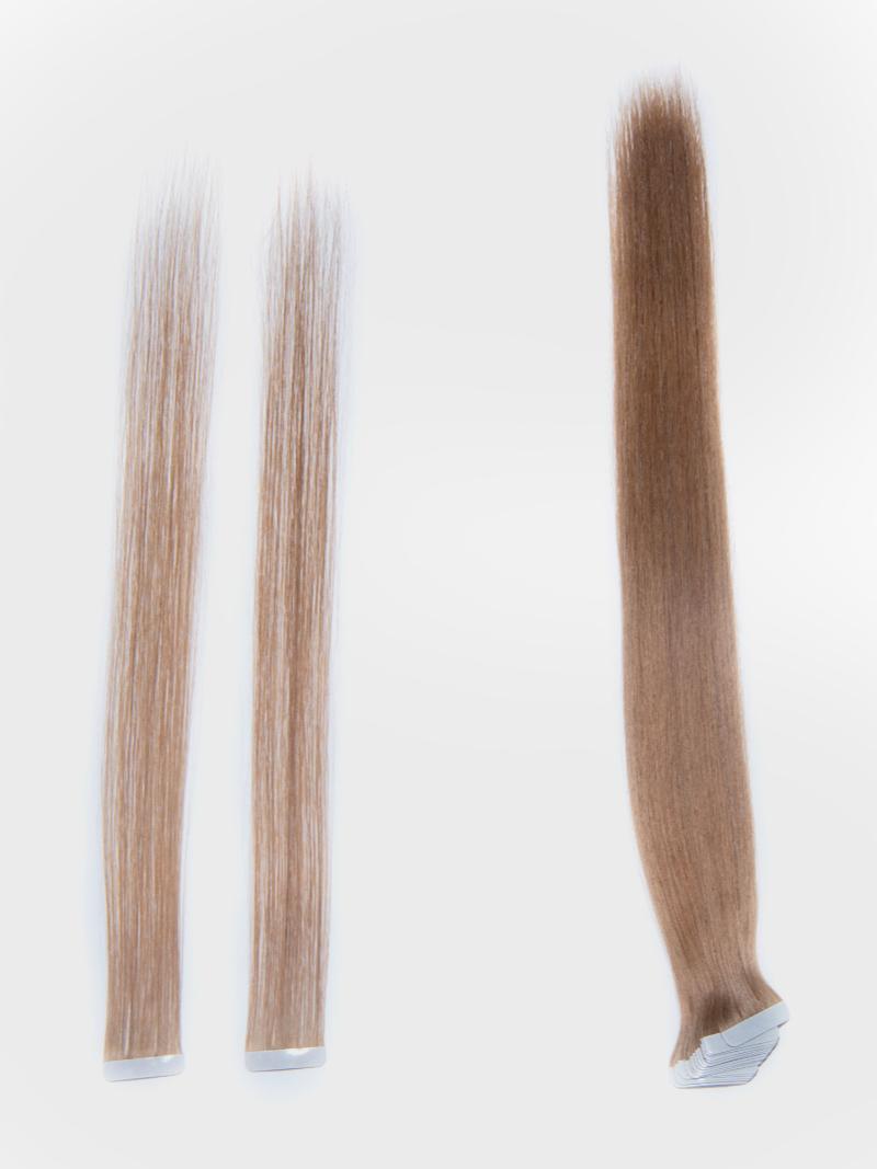 Chestnut Brown Human Hair Tape In Extension