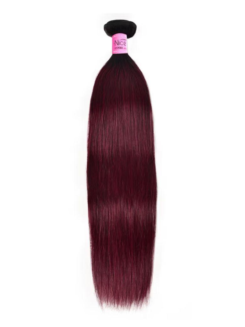 Hair High Quality Novel #TB99J Straight & Body Wave Virgin Hair 1 Bundle for Sew In