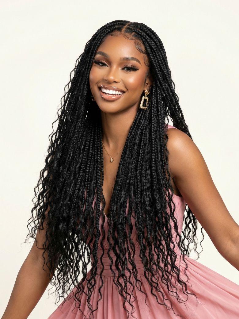 CLASSIC CLIP-INS KINKY CURLY: NATURAL BLACK