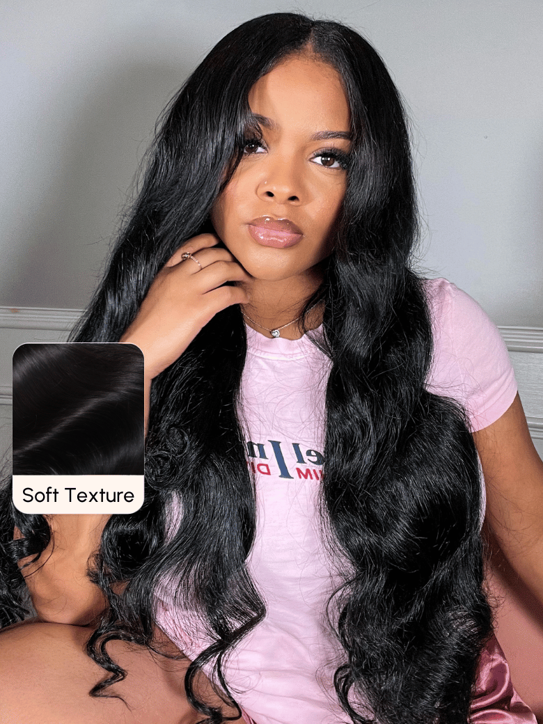 BOGO 7x5 Glueless Bye-Bye Knots Body Wave Wig Pre Cut Lace Pre Plucked Hairline