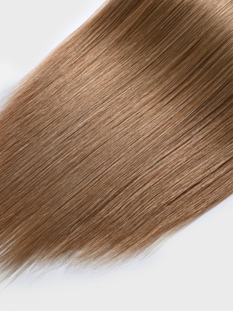 Ash Brown Human Hair Clip In Extension