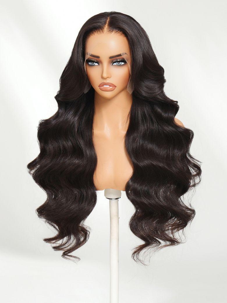 13x4 Lace Frontal Honey Blonde Highlights Body Wave Pre-Everything Wig