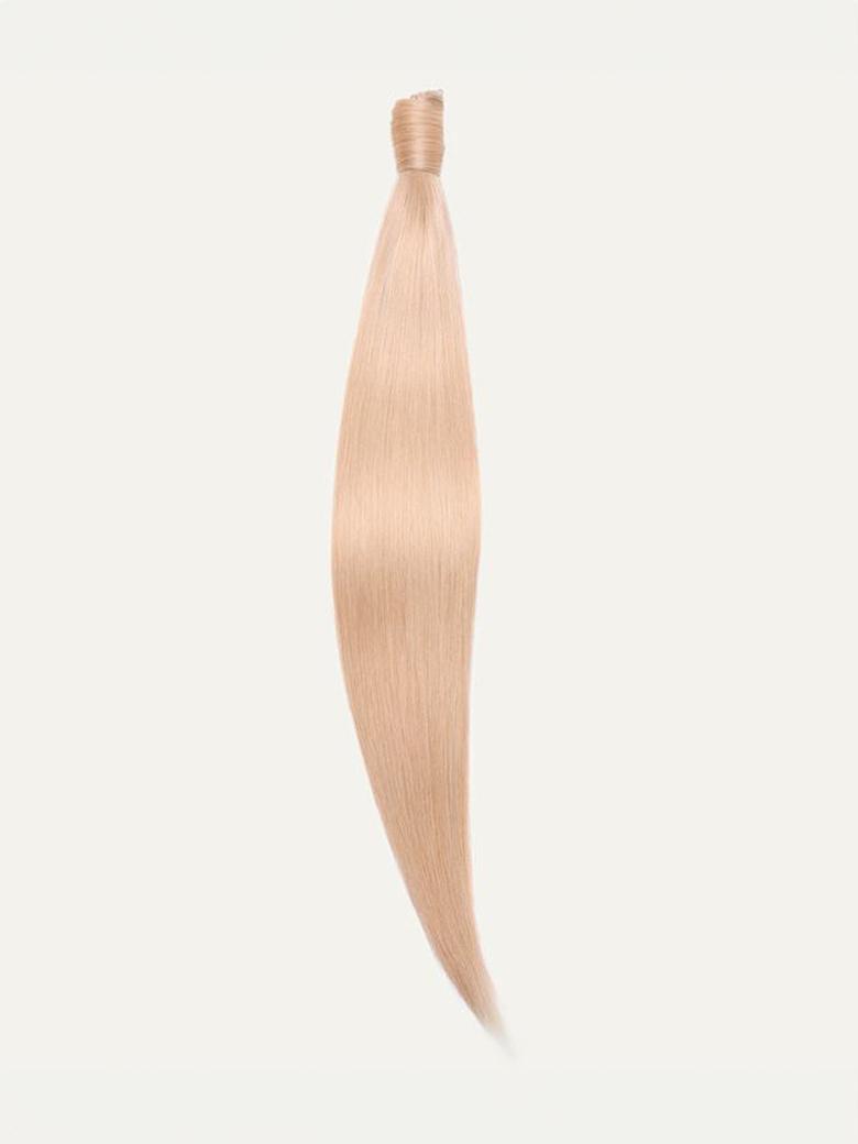 Dirty Blonde Straight Clip In Ponytail Extension Human Hair