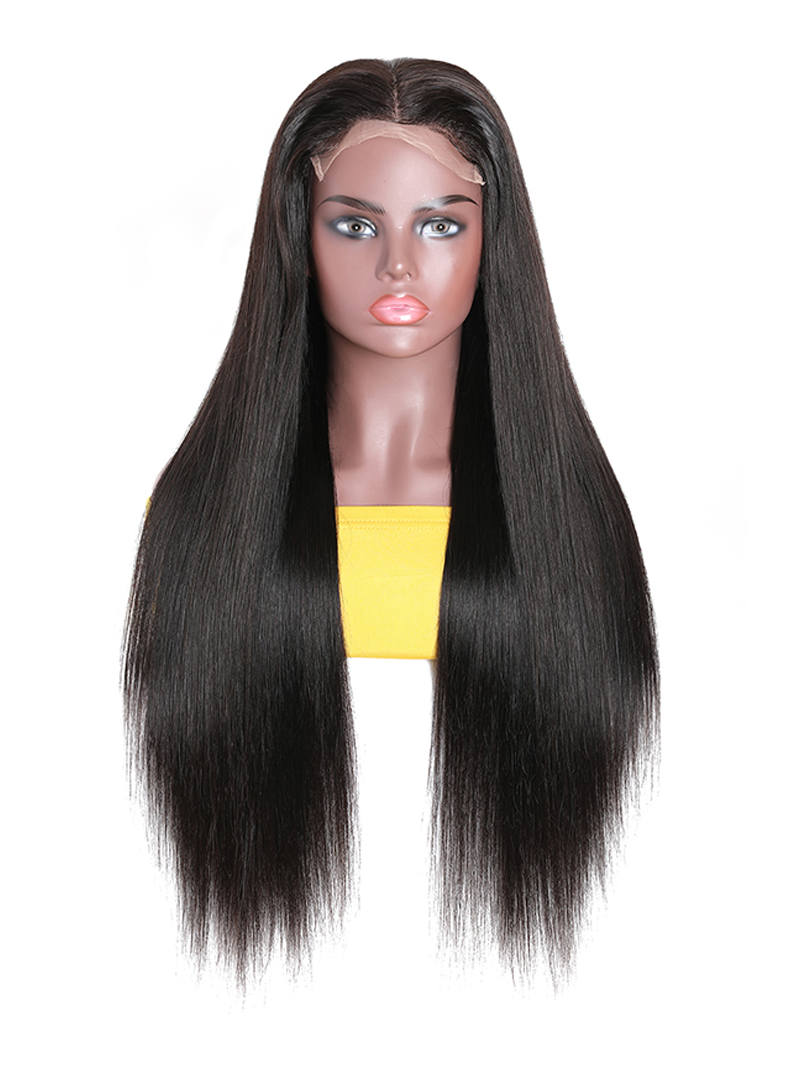 40 Inch Glueless 5x5 Undetectable HD Lace Closure Wig Straight High Density