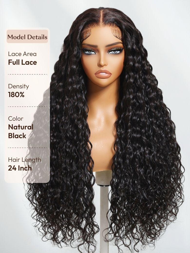 Hair Full Lace Body Wave Transparent Lace Human Hair Wig Preplucked with Baby Hair