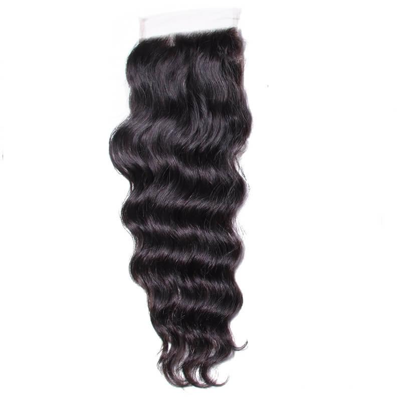 Indian Natural Wave Human Hair 4 Bundles For Sale With Closure Kysiss Series