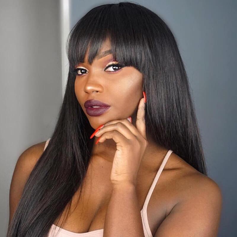 3 Bundles Of Indian Straight Hair With Lace Closure Kysiss Series
