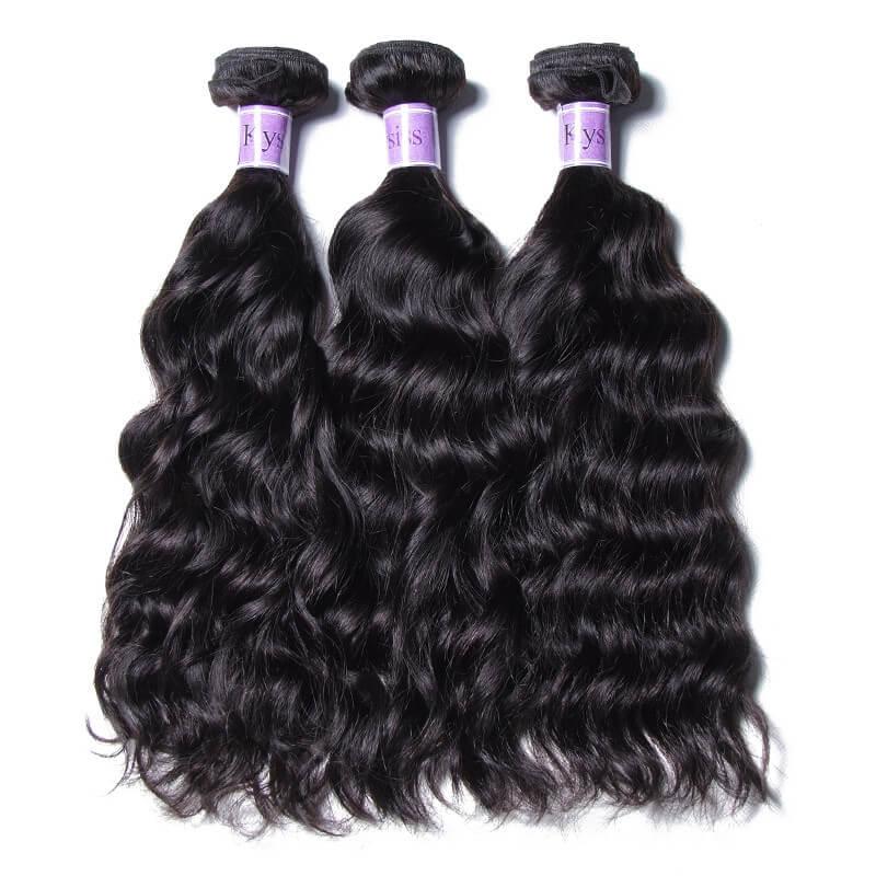Natural Wave Weft Malaysian Product 3 Bundles Kysiss Series