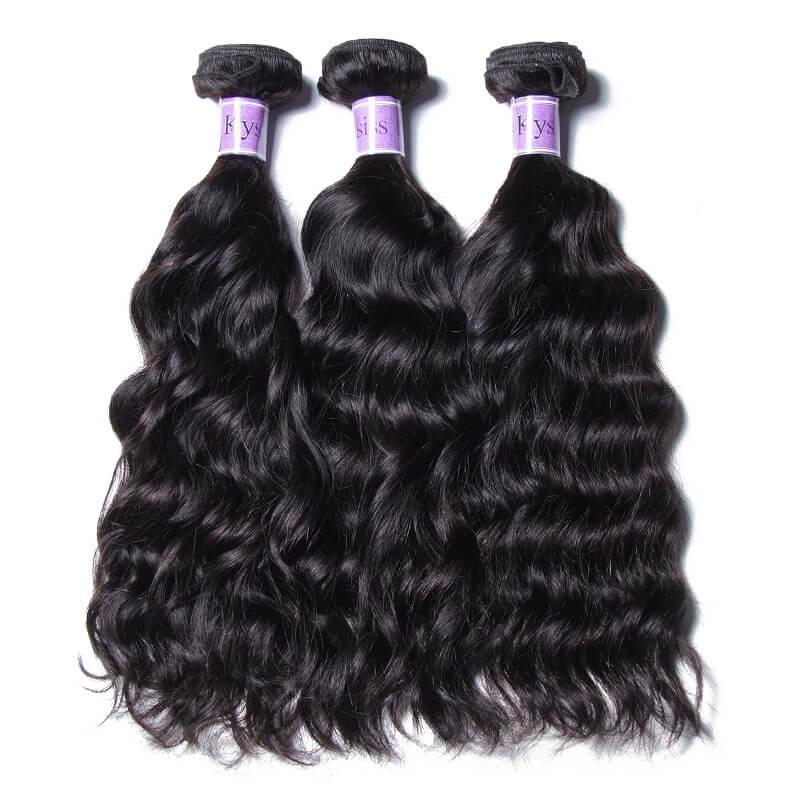 3 Bundles Products Indian Natural Wave Kysiss Series