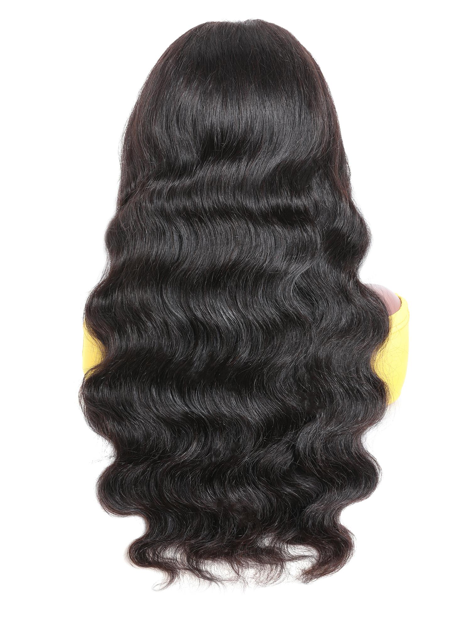 Pre-Plucked 5x5 HD Lace Closure Body Wave Wig Amazing Lace Melted Match All Skins Flash Sale 180% Density