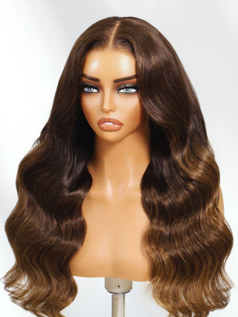 13x4 Pre-Everything? Transparent & HD Lace Front 3D Body Wave Wig Real Ear To Ear With Invisi Drawstring