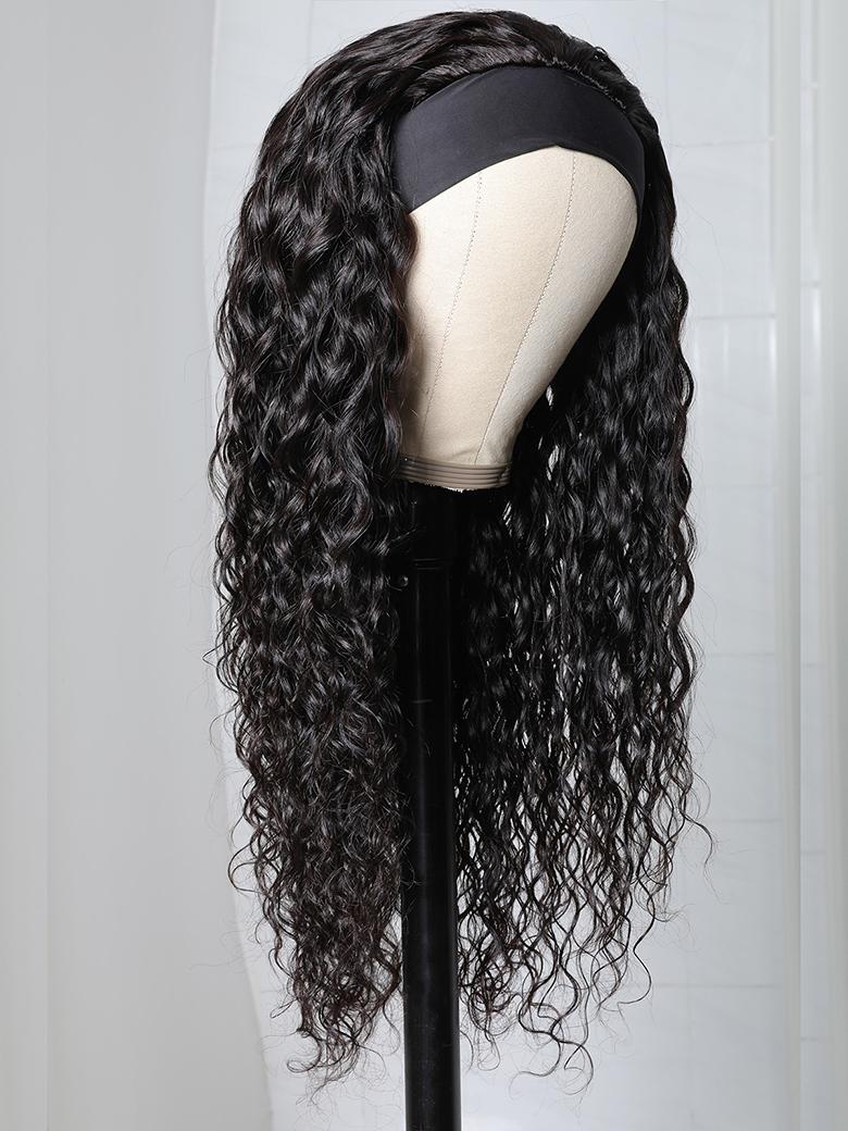 Bargain!!Headband Scarf Wig Water Wave
