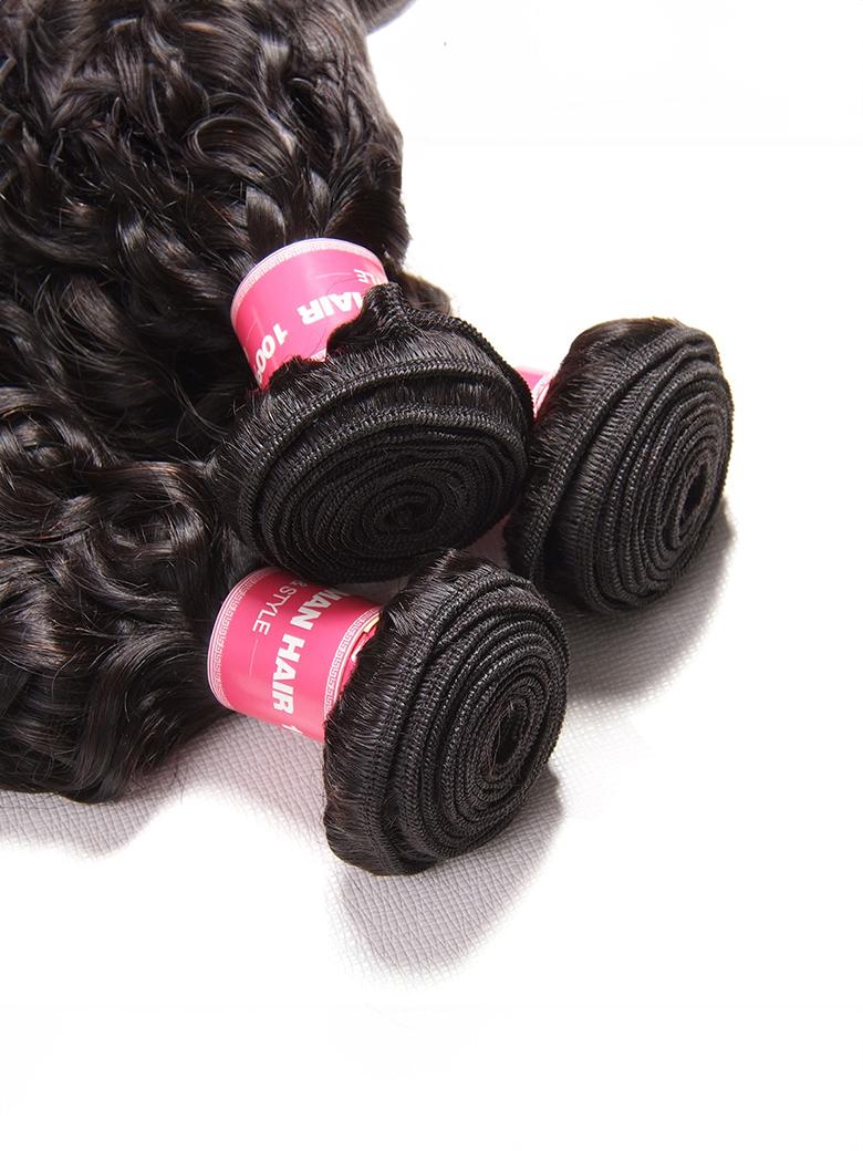 Hair 3 Bundles Water Wave Virgin Human Hair