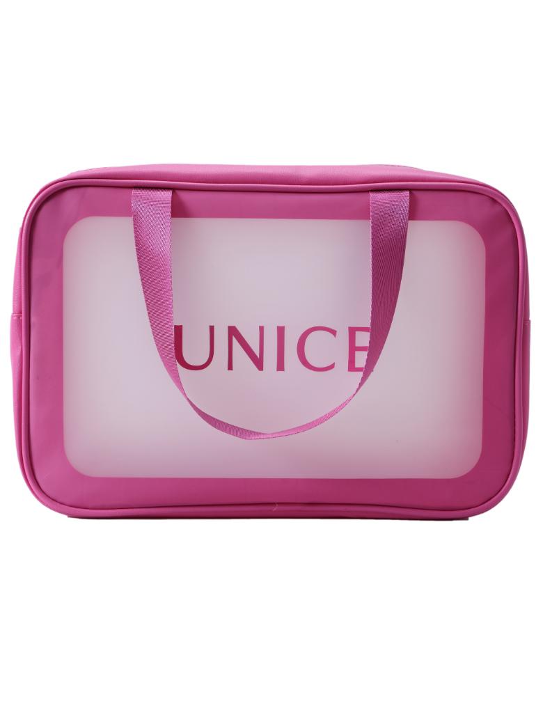 Bubble Gum Pink Wash Bag Makeup Bag