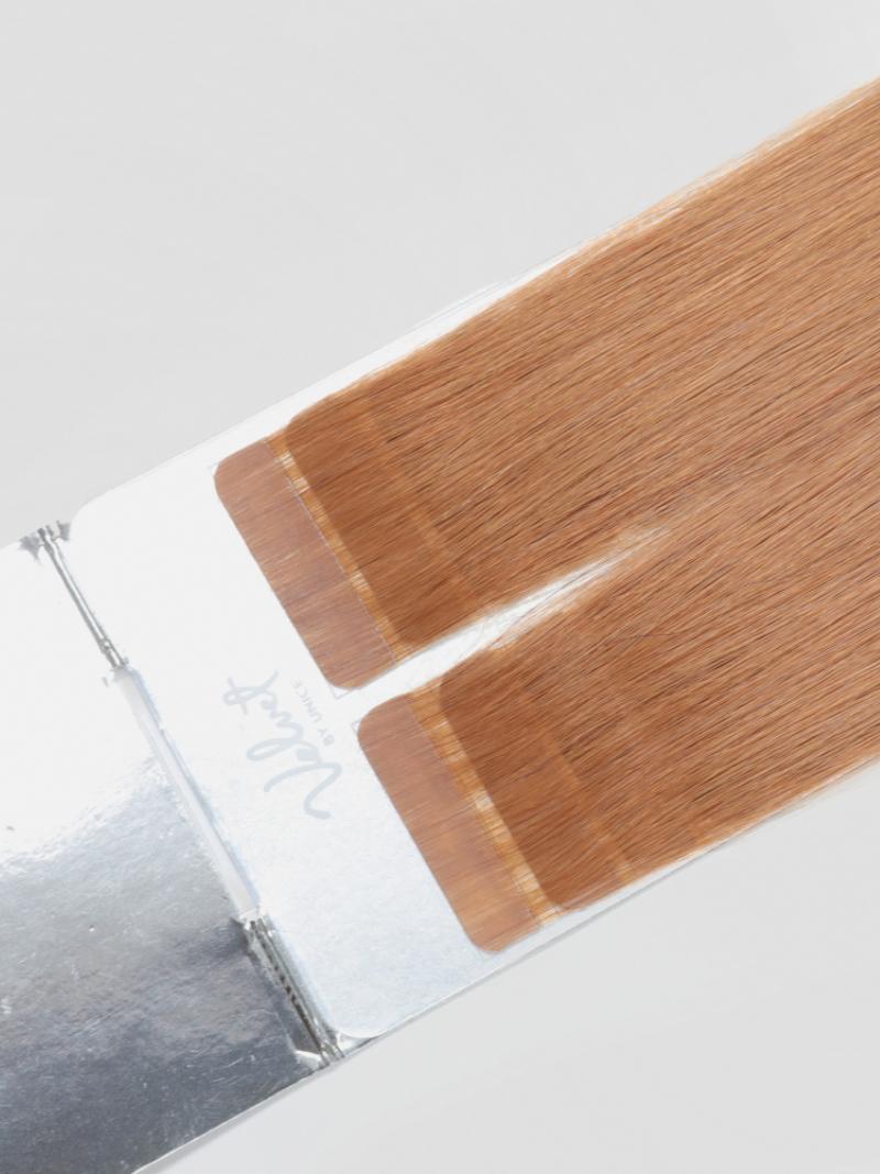 Almond Brown Human Hair Tape In Extension