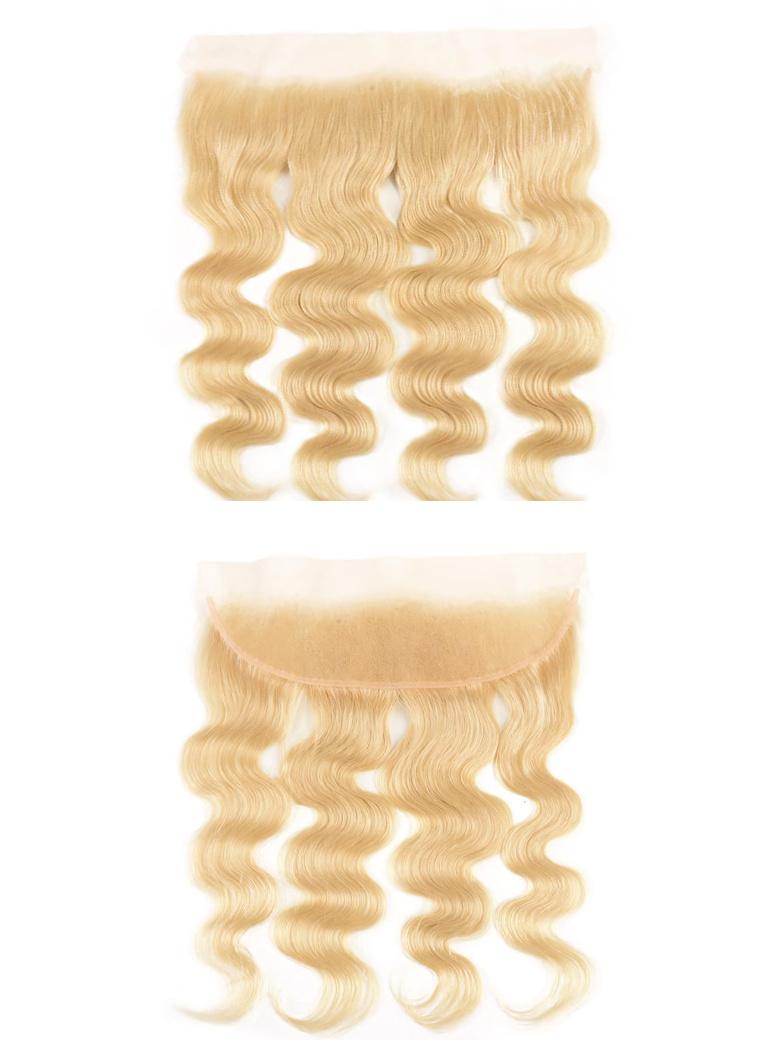 Hair 613 Blonde Body Wave Hair 13x4 Lace Frontal