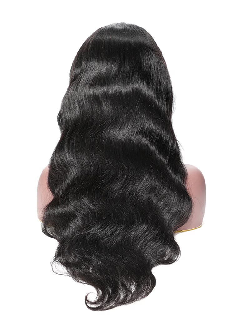 FULL LACE Body Wave Transparent Lace Human Hair Wig Preplucked with Baby Hair