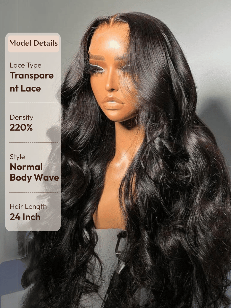 13x4 Pre-Everything? Transparent Lace Front 3D Body Wave Wig Real Ear To Ear With Invisi Drawstring Wig Lace Fit Better