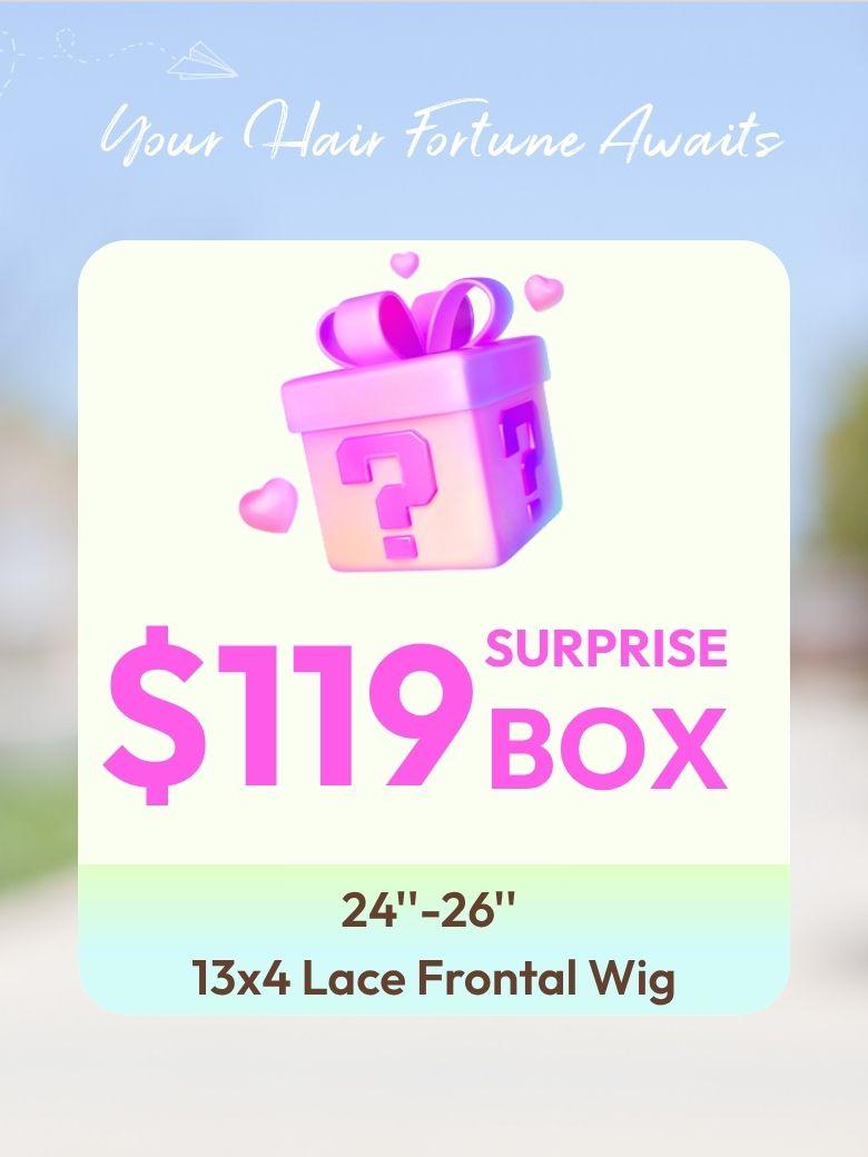 $59 Surprise Box Win 24 Inch Bye-Bye knots Wig Value $159-$219