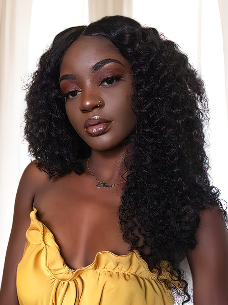 Hair 4 Bundles Kinky Curly Unprocessed Virgin Hair