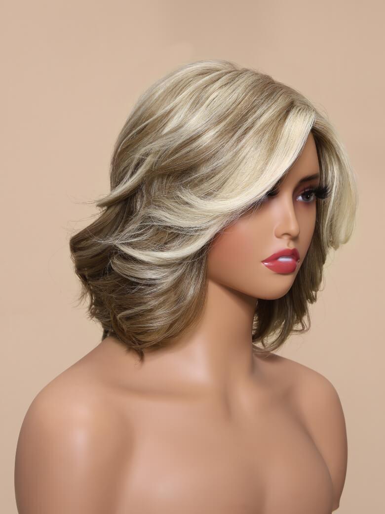 AMELIA 8"OPEN CAP LACE BODY WAVE HUMAN HAIR WIG
