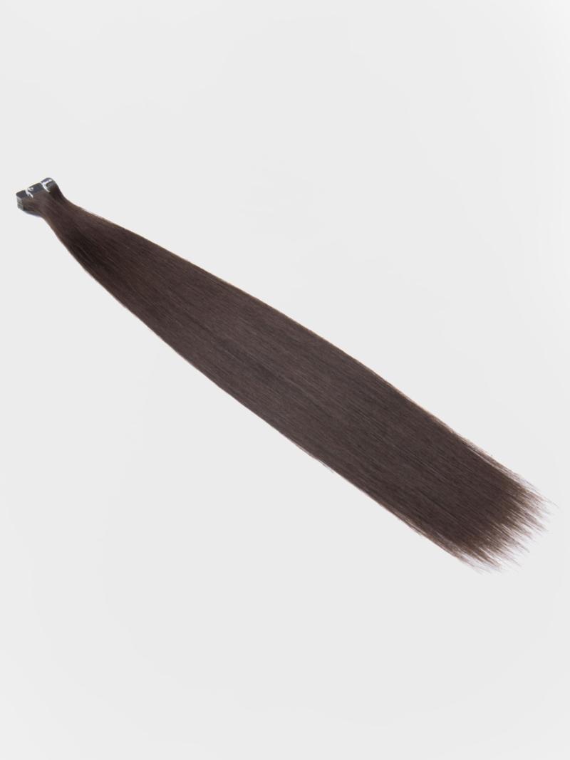Mochachino Brown Human Hair Tape In Extension