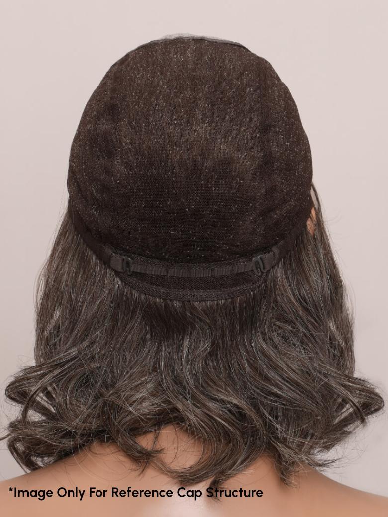 SLOANNE- 12" MONO & SWISS LACE BODY WAVE HUMAN HAIR WIG