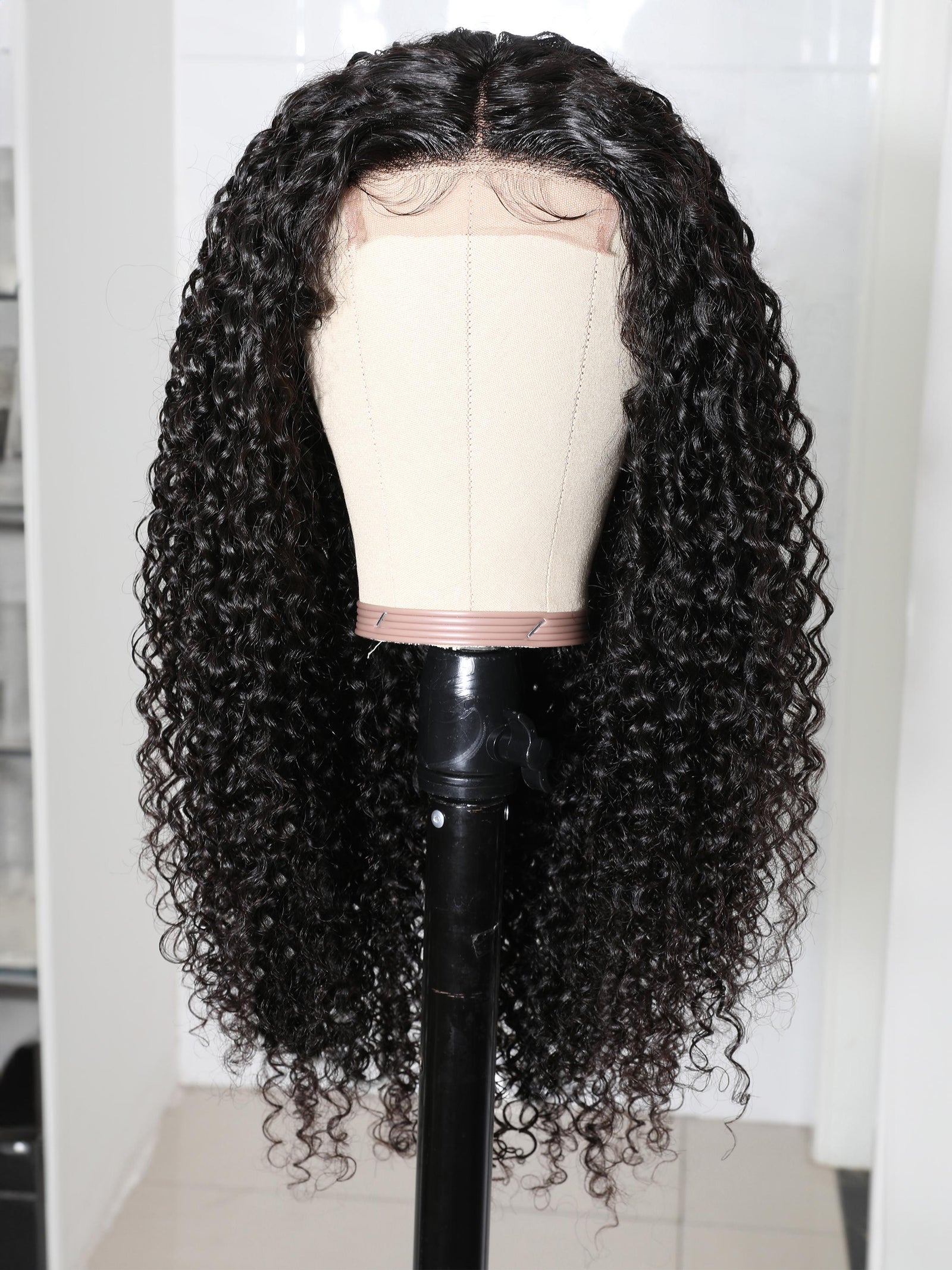 180% Density Jerry Curly Lace Front Wigs Human Hair Pre Plucked 13x6 Curly Lace Frontal Wig with Baby Hair Natural Hair Wigs