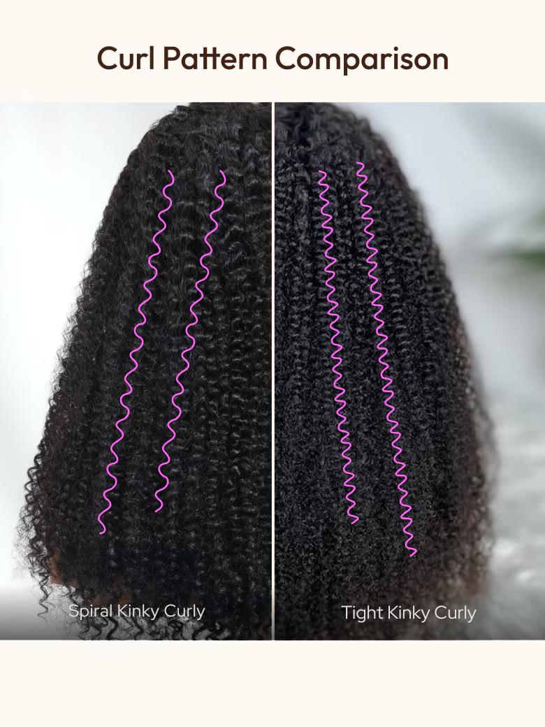 Bye-Bye Knots 7x5 Lace Soft Kinky Curly Wig With Invisi Drawstring