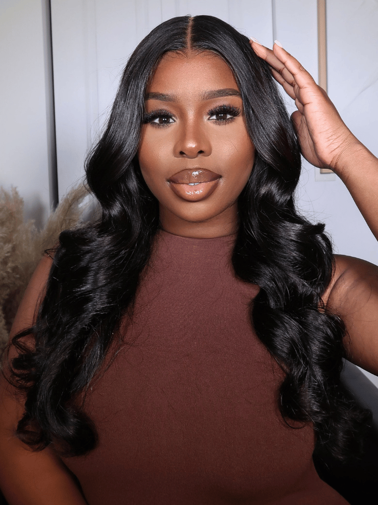 Pre Cut 5x5 HD BlendAway Lace Closure Glueless Body Wave Affordable Wig with ByeBye-Knots Match All Skin Tones