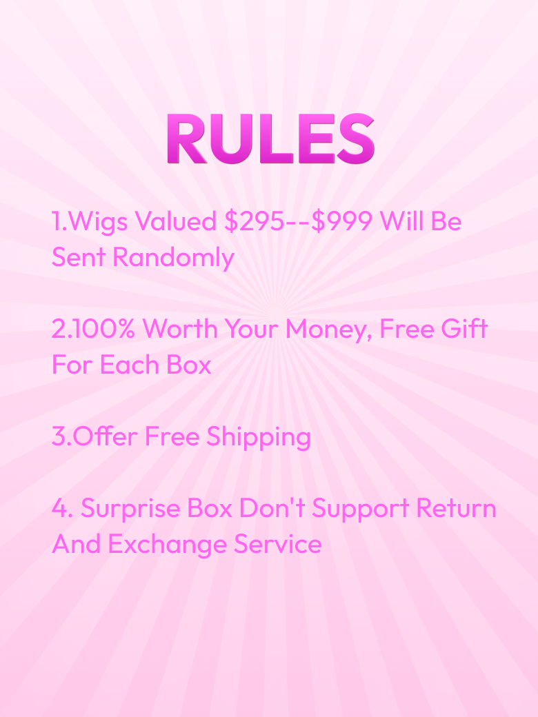 $59 Surprise Box Win 24 Inch Bye-Bye knots Wig Value $159-$219