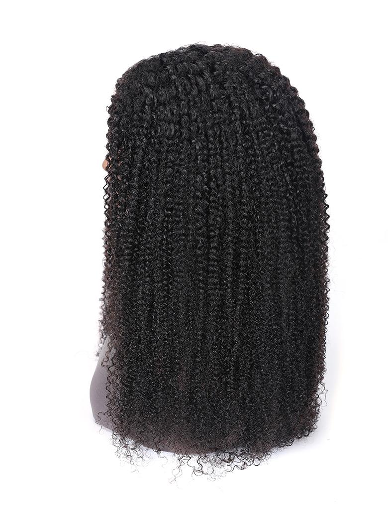 Beginner Friendly V Part Kinky Curl Wig Upgrade U Part Human Hair Wig