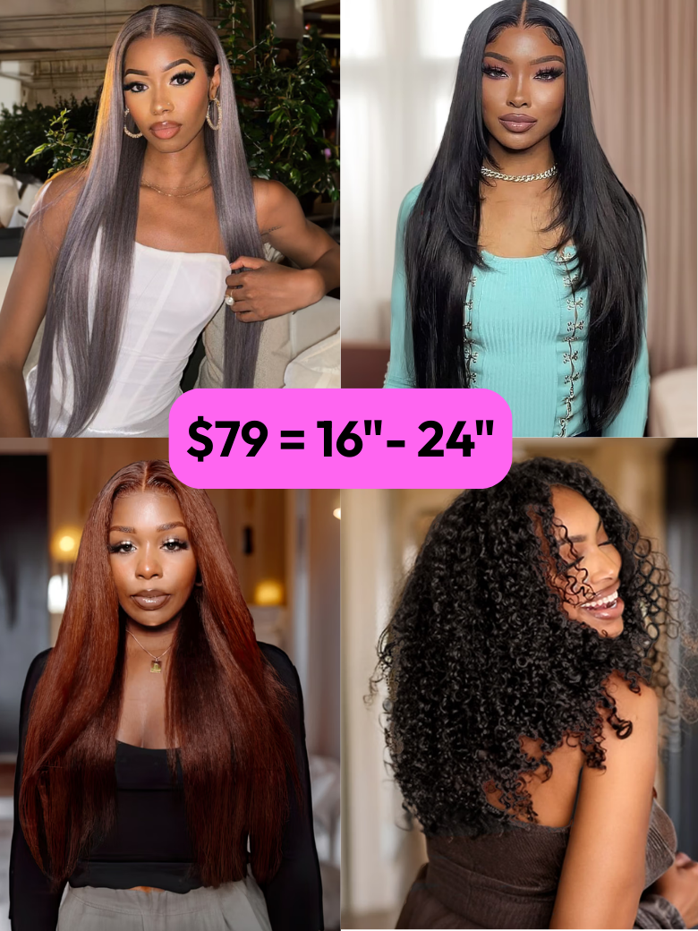 $69 Each Wig 4 Hot Looks One Cool Price