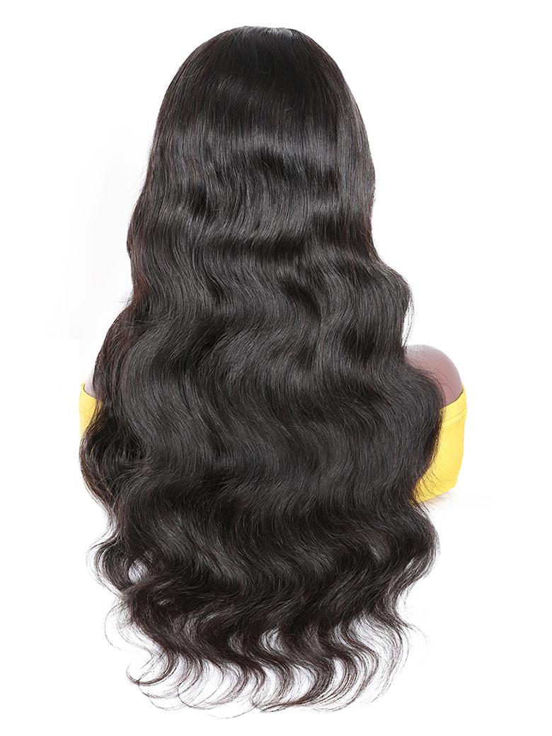 U Part 100% Real Huma Hair Leave Out Body WaveWig Natural Color