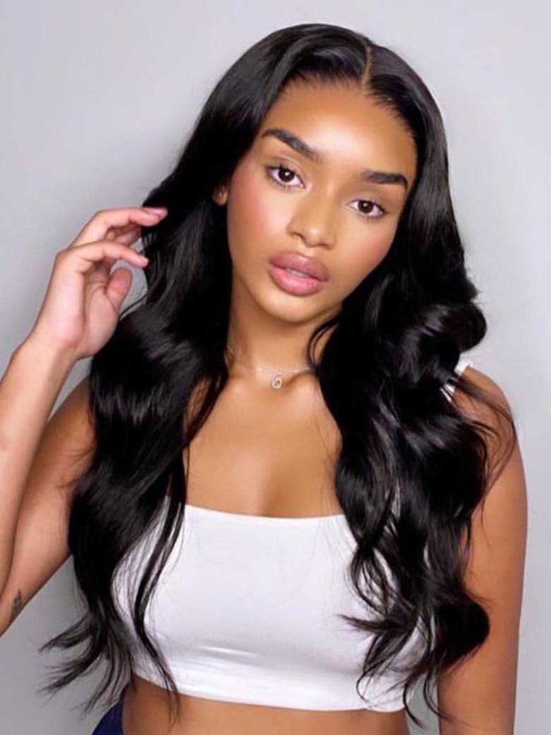 Premium Raw Virgin Hair Undetectable HD Full Lace Body Wave Wig