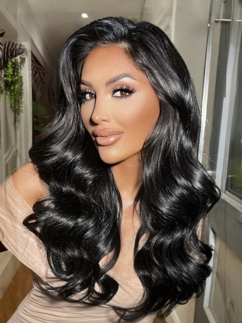 5x5 HD Invisible Melt To All Skin Lace Wigs Pre Plucked Hairline Clear Glueless Body Wave Lace Wigs 150% Density