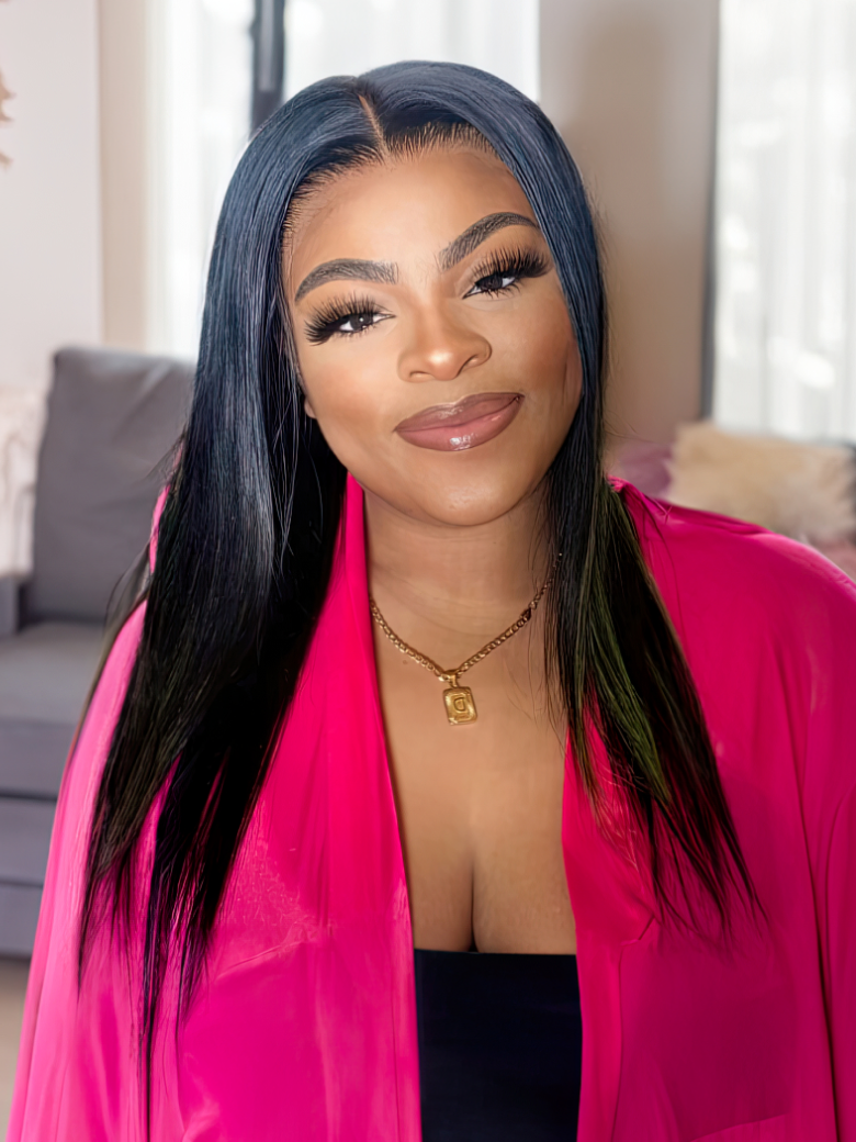 13x4 Lace Front Blue Green Ombre Mermaid Melt Body Wave Wig