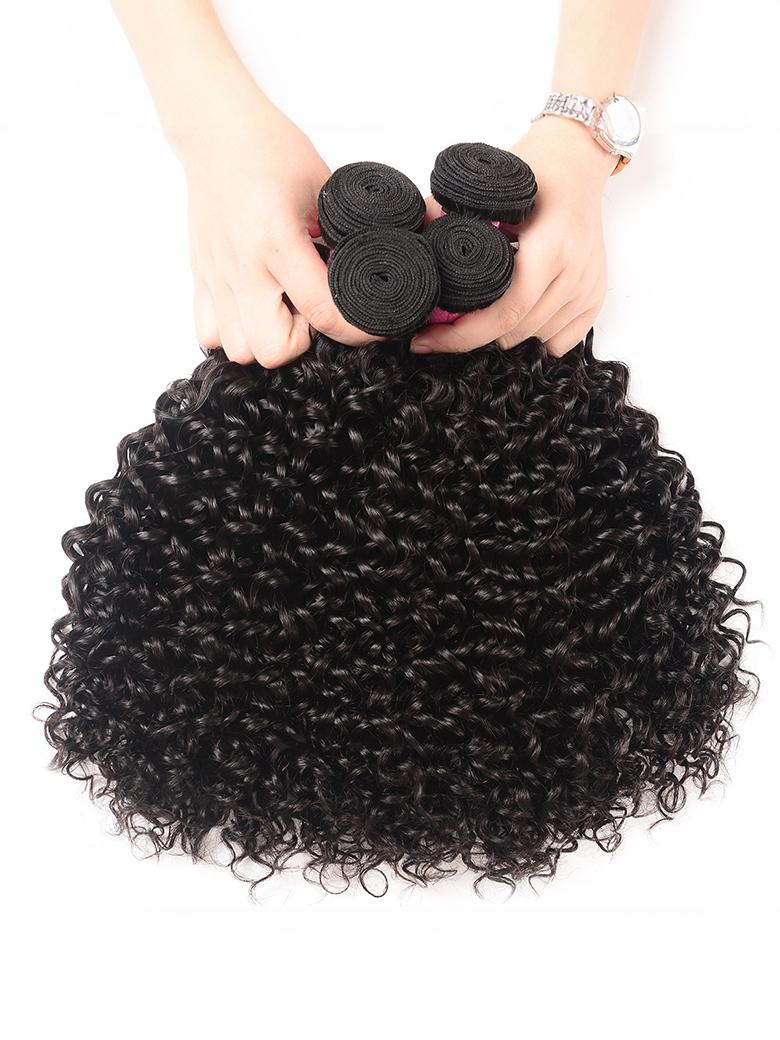 Hair 3 Bundles Peruvian Jerry Curly Human Hair Weave