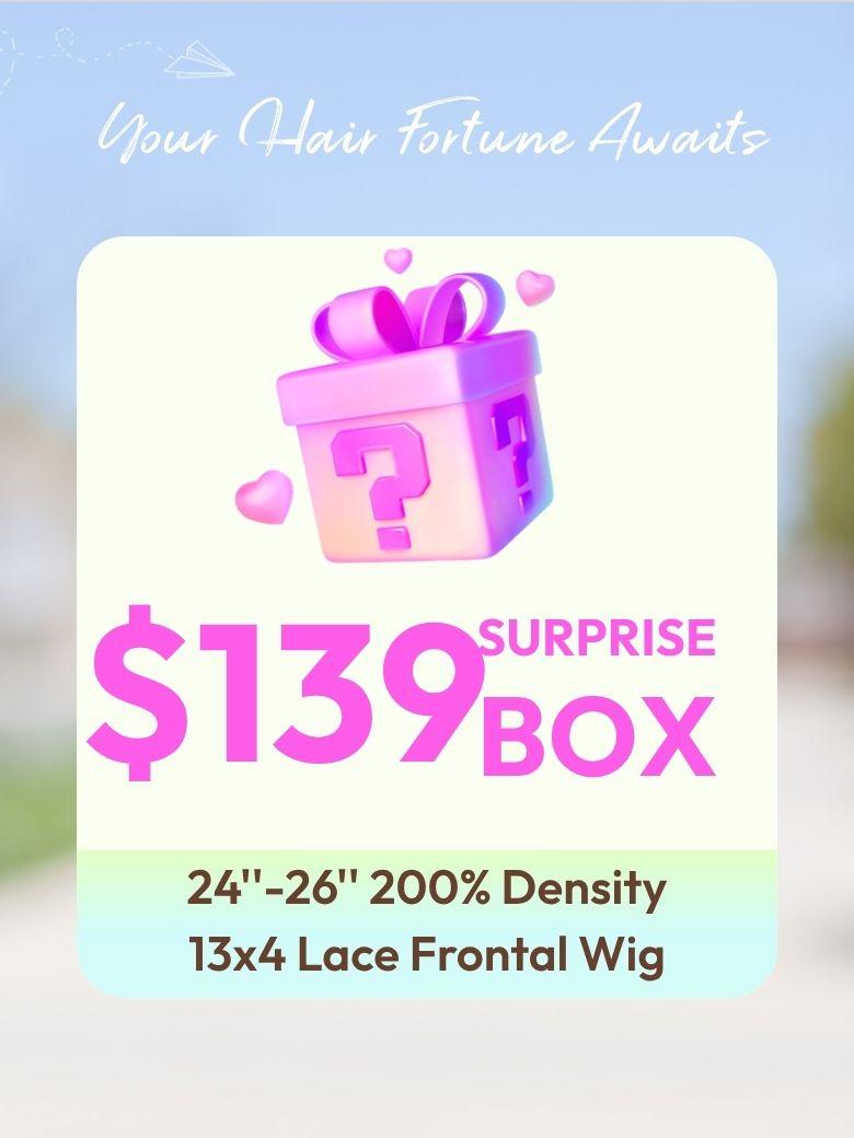 $59 Surprise Box Win 24 Inch Bye-Bye knots Wig Value $159-$219